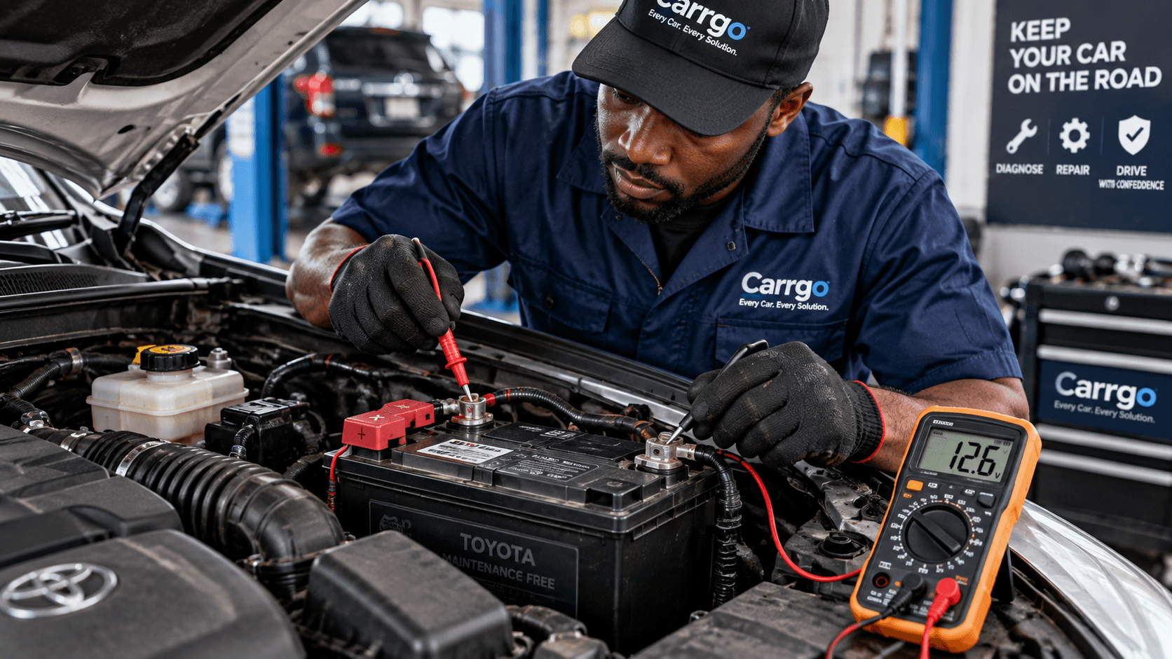 Weak car battery